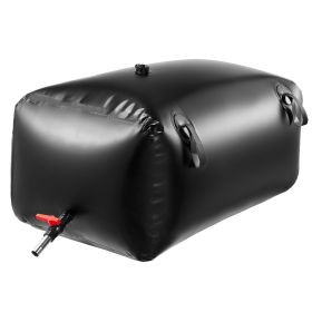Water Storage Bladder, 63.4 Gal Collapsible Water Storage Bag, Wear-Resistant 1000D PVC Soft Waters Bag
